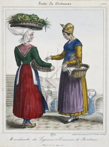 Gemüsehändler und Koch von Bordeaux