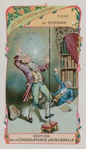 Opfer der Wissenschaft: Der Tod von Georg Wilhelm Richmann, deutscher Physiker (1711-1753)