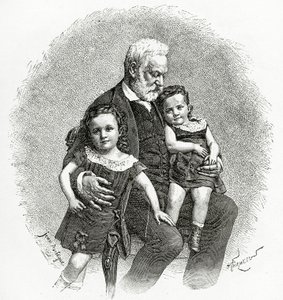 Victor Hugo und seine Enkelkinder