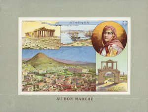 Blick auf Athen von French School
