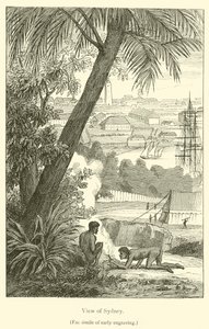 Ansicht von Sydney von French School