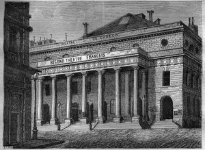 Ansicht des Théâtre de l