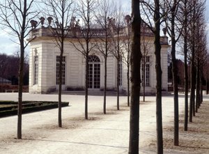 Ansicht des Trianon in Versailles in den Yvelines (78).