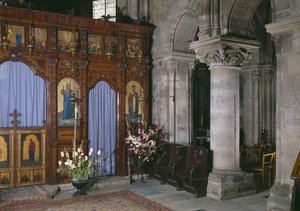 Ansicht des Chors, 1165-70