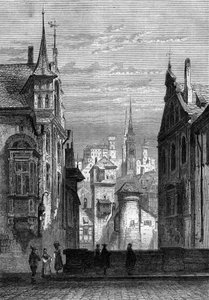 Ansicht der Stadt Nürnberg in Deutschland