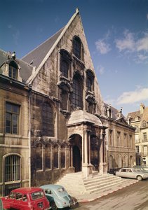 Ansicht der Fassade des Palais de Justice, erbaut 1572