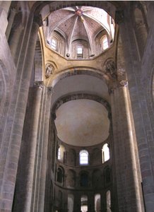 Ansicht des Kirchenschiffs, ca. 1050 von French School