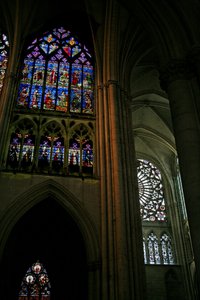 Ansicht der Nordseite des Kirchenschiffs von French School