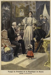 Besuch des französischen Präsidenten Felix Faure in Russland, 1897