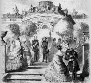 Besuch der kaiserlichen Familie Russlands in Deutschland