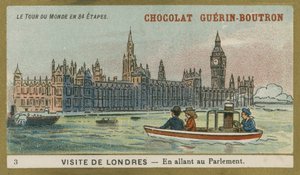 Besuch in London - auf dem Weg zum Parlament