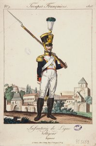 Voltigeur der Linieninfanterie, französische Truppen Nr. 9 von French School