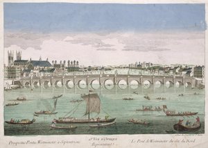 Westminster Bridge, London von French School