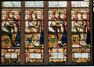 Fenster, das Francois de Bourbon (1539-92) Prinz Dauphin, Rene d
