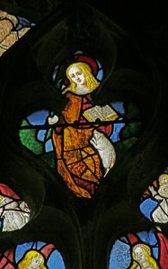 Fenster mit Hl. Agnes, 1505-10