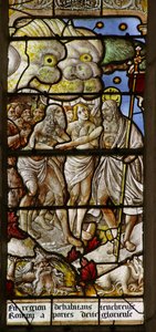 Fenster mit der Darstellung der Höllenfahrt Christi