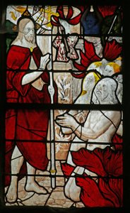 Fenster mit Darstellung der Höllenfahrt Christi, 1505-10