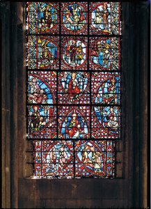 Fenster aus dem Chorumgang von French School