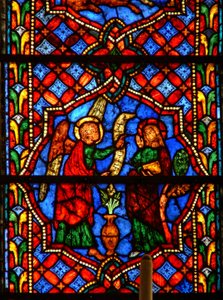 Fenster w0, Verkündigung von French School