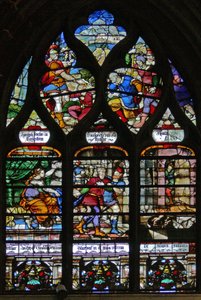Fenster w107, Szenen aus dem Leben von Joseph