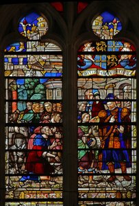 Fenster w119, Joseph erkennt seine Brüder