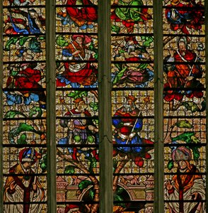 Fenster w123, der Baum Jesse von French School