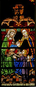 Fenster w132, Maria Salome? von French School
