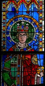 Fenster w15, Kaiser Heinrich I. darstellend