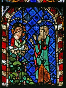 Fenster w17, Gott weist Noah an, die Arche zu bauen von French School