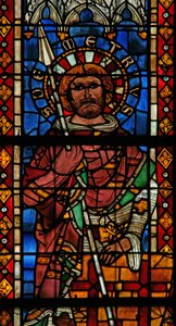 Fenster w203 mit dem heiligen Demetrius