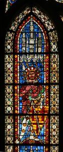 Fenster w203 mit dem heiligen Demetrius