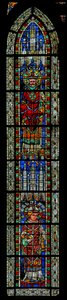 Fenster w207 mit St. Garonius und St. Victor von French School