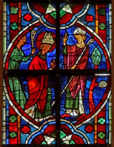 Fenster w209 zeigt Heiliger Nikolaus wird Bischof von Myra