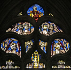 Fenster w210, St. Jakob und Engel