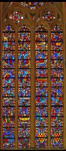 Fenster w213, Darstellung von St. Thomas und St. Stephan von French School