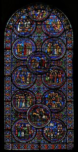Fenster w23, Darstellung des Heiligen Thomas Becket Fensters von French School