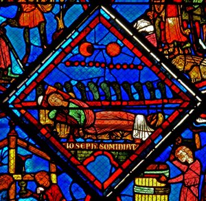Fenster w24 zeigt Josephs Träume