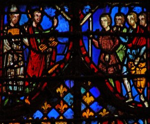 Moses und Aaron sprechen zum Volk