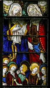 Fenster w3, St. Maria Kleophas und St. Maria Salome von French School