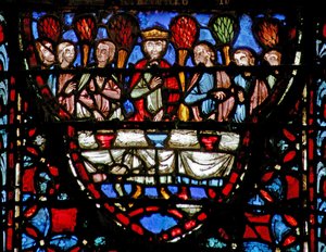 Feier des Passahfestes. Josua V 10 von French School