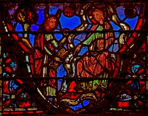 Gott spricht zu Moses. Deut I 6 von French School