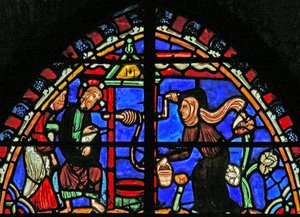 Christus und die Samariterin von French School