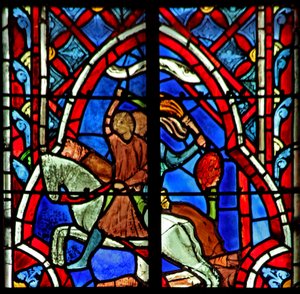 Die Bestrafung der Beamten von Sukkot. Richter VIII 1-17 von French School