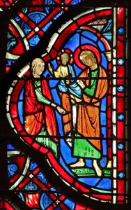 Jesaja prophezeit Christus. Jesaja 11:6 oder 42:1 von French School