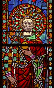 Fenster w7 mit Kaiser Lothar