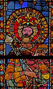 Fenster w7 mit Ludwig, Sohn von Lothar VI?