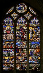 Fenster w7, Buch der Offenbarung des Johannes von French School