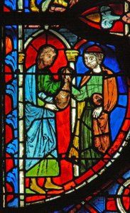 Judas erhält das Silber von French School