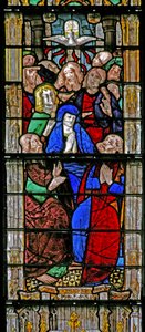 Fenster w8, Pfingsten