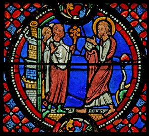 St. Andreas wird in Nizäa willkommen geheißen von French School